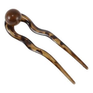 Grace U-shaped Hair Pins Hairdo Clip Coffee Color